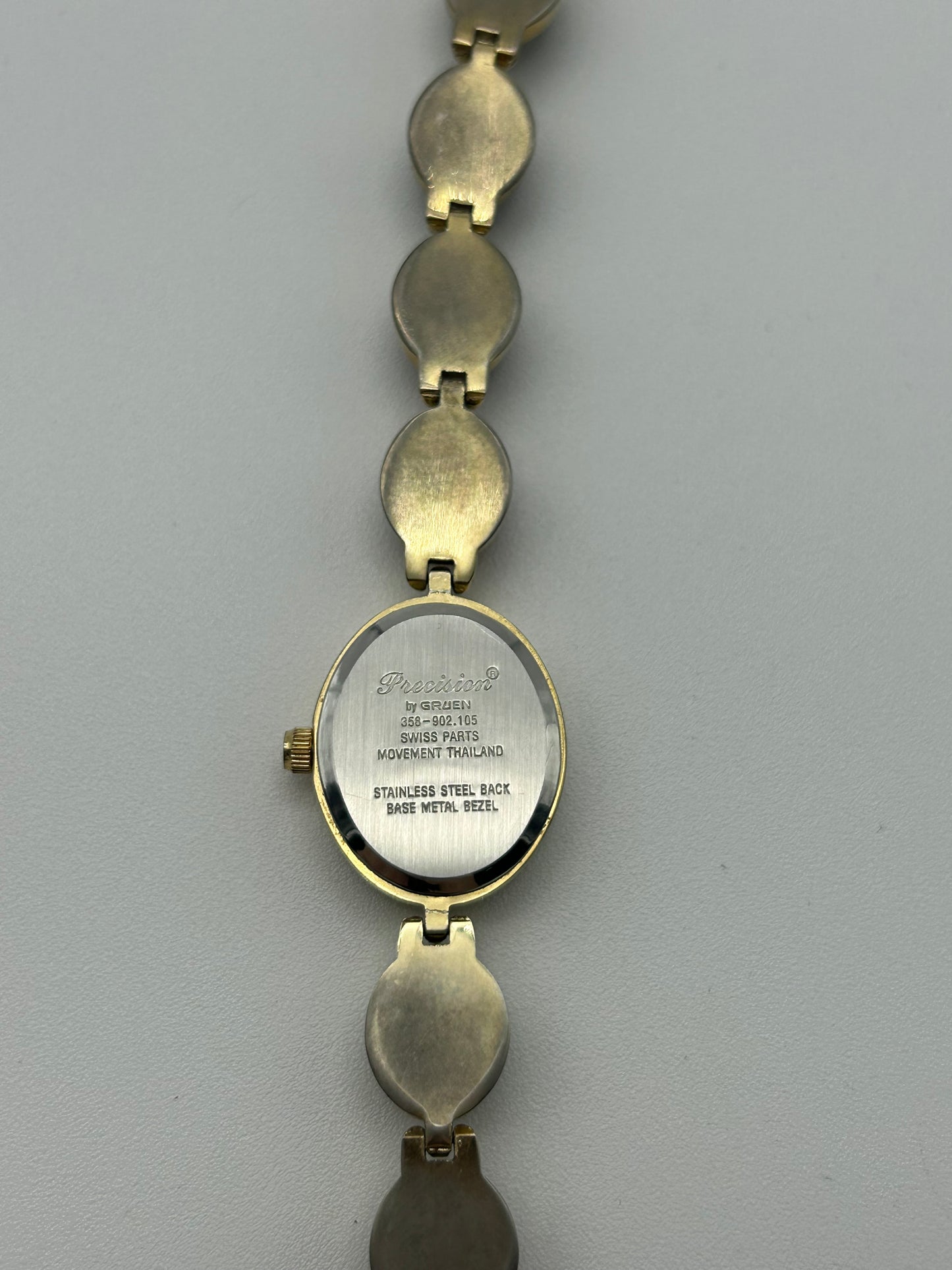 Vintage 1950s Gruen Scarab Precision Quartz Watch